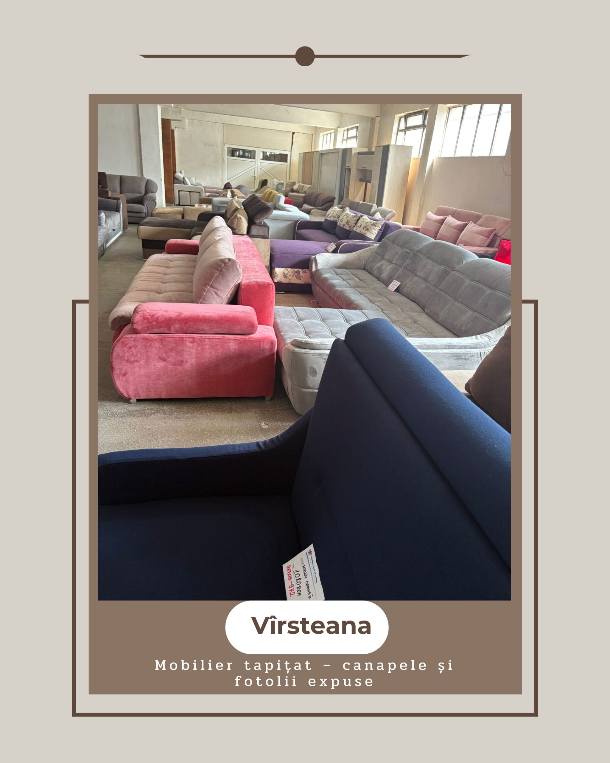 Magazin Vîrsteana cu mobilier modern și clasic